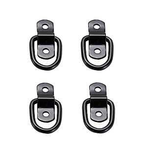 4‑Pack Heavy‑Duty Steel Wire Ring Anchors – Secure Fastening for DIY & Professional Projects