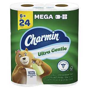 Charmin Ultra Gentle 030772093412 Toilet Paper Roll, 2-Ply