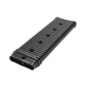 Amerimax 4622HPC Downspout Extension, 24 in L Extended, Vinyl, Black