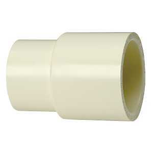 Nibco 4701R Reducing Pipe Coupling, 3/4 x 1/2 in, Slip, CPVC x CTS, SCH 40 Schedule