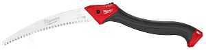 Milwaukee Heavy‑Duty Folding Pruning Saw with 10‑Inch Quadruple‑Ground Blade