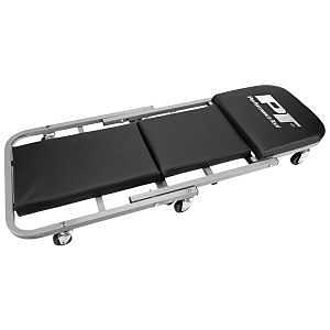 Performance Tool 2‑In‑1 Z‑Frame Folding Creeper – 300 lb Capacity, 40‑Inch Length, Steel Construction