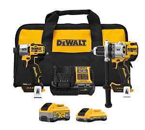DEWALT DCK2101QQ1WW1 Cordless Combo Kit, Battery Included, 4, 8 Ah, 20 V, Lithium-Ion