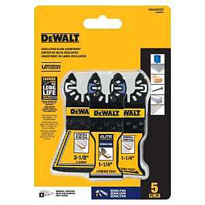 DEWALT DWA425RSET Oscillating Remodeling Assortment, Bi-Metal