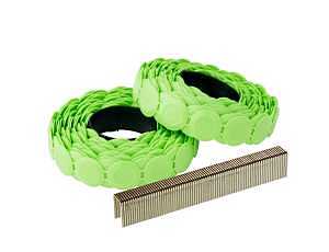 5/8‑Inch Plastic Cap Staple Pack