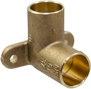 Drop Elbow 90DEG BRS 1/2IN CXC