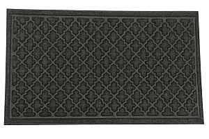 Toccoa Mats SB1001062 Door Mat, 36 in L, 24 in W, Rubber, Charcoal