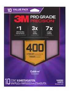 Extra‑Fine 400‑Grit 11×9 Pro Grade Fast Sanding Sheet – Precision Finish