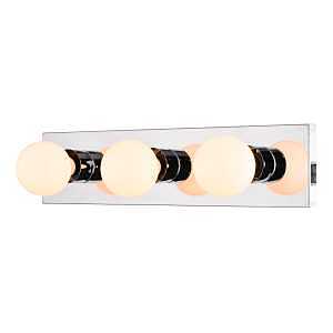 Boston Harbor V5CH03 Vanity Bar Fixture, 100 W, 3-Lamp, G Lamp, Steel Fixture, Polished Chrome Fixture