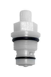 US Hardware P-138C Faucet Stem, Plastic, 1-13/16 in L, For: Phoenix, Tiger and Washerless Faucets