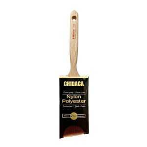 Chidaca 188 Series 18863 Paint Brush, 2-1/2 in W, Angular Brush, Nylon/Polyester Bristle