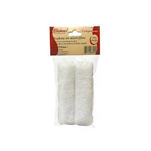 Chidaca 61210 Roller Cover, 10 mm Thick Nap, 4 in L, Microfiber Cover