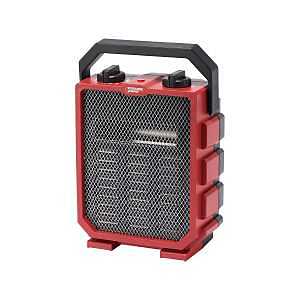 Lifesmart HT1917A Rugged Milk House Portable Heater – Fold‑away Handle, 1500 W, 5118 Btu, Red