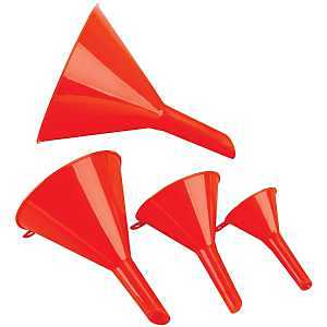 1144 4-piece Plastic Funnel Set - Multi-purpose Kitchen Tools