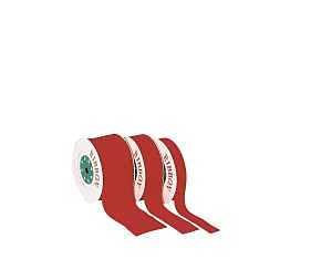 Holidaytrims 7414 Christmas Ribbon, 72 in L, 2-1/4 in W, Velvet, Red