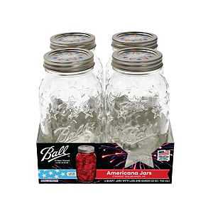 PINT MASON JAR REG MOUTH 32OZ