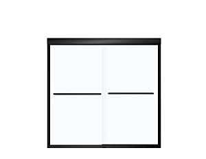 MAAX Aura Semi‑Frameless Tempered Glass Tub Door – 23‑27.5" Wide, 53.9" High