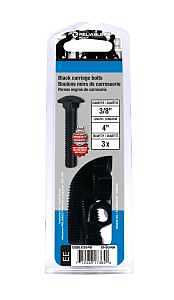 Black Pan Head Automotive Bolt 3/8" x 4" – High‑Strength Car Fastener