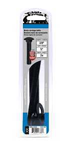 Black 3/8" × 5" Pan‑Head Bolt – Heavy‑Duty Automotive Fastener