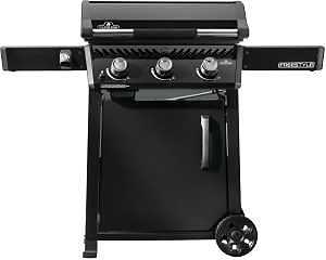Napoleon Freestyle Series F24DFTNK Pre-Seasoned Non-Stick Griddle, 25,200 Btu/hr BTU, Natural Gas, 3-Burner, Steel Body