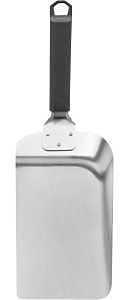 Napoleon GATL017 Griddle Scoop Spatula, Stainless Steel Blade, Ergonomic Handle, 15.35 in OAL