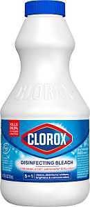 Clorox 32251 Regular Bleach, 24 oz, Liquid, Bleach