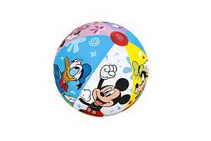 Bestway Disney Junior Series 91098E Mickey & Friends Beach Ball, 34 cm Dia, PVC, Multi-Color