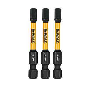 DEWALT Elite Series DWAF2HX5IR3 Insert Bit, 5 mm Drive, Hex Drive, 1/4 in Shank, Hex Shank, 2-1/4 in L, Steel