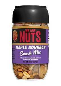 We Are Nuts 19014JX Snack Mix, Maple Bourbon, 8 oz Bag