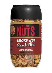We Are Nuts Smoky Hot Gourmet Snack Mix – 8 oz Jar
