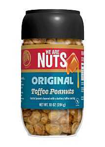 We Are Nuts Original Toffee‑Coated Peanut Snack – 10 oz