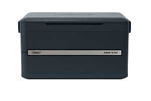 Coleman Snap 'N Go Series 2227729 Collapsible Hard Cooler, 55 qt Cooler, Polypropylene, Mussel, 64 hr Ice Retention