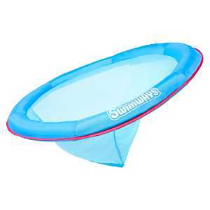 SwimWays 6069494 Inflatable Papasan Float, PVC/Vinyl, Blue