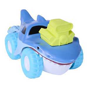 SwimWays 6074584 Monster Jam Air Boat Megolodon Shark Pool Toy, S
