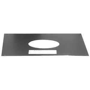 Selkirk 244500 Exterior Shield, Black, Wall Mounting
