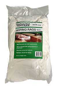 Premium White Washed Knit Cleaning Rags – 1 lb Bag