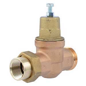 SharkBite EB45 Series PVA20M-SUTH-60 Pressure Regulating Valve, 1 in Connection, MNPT x FNPT, 10 to 70 psi Regulating