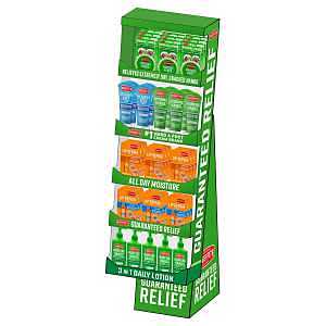 Versatile Multi-Product Combo Display Stand – Optimized Retail Presentation