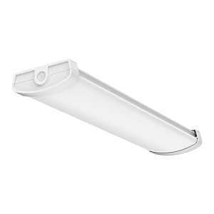 ETI Selectable Commercial Wrap Series C03038501A Wrap Light, 120 to 277 V, 12/17/22 W, Integrated LED Lamp