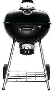 Napoleon Premium 22 NK22K-LEG-3 Charcoal Kettle Grill, 21.5 sq-in Primary Cooking Surface, Black