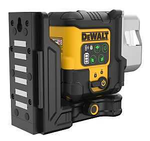 DEWALT DCLE14301G Line Laser Kit, 100 ft Without Detector, 260 ft with Detector, +/-1/8 in Accuracy, Green Laser