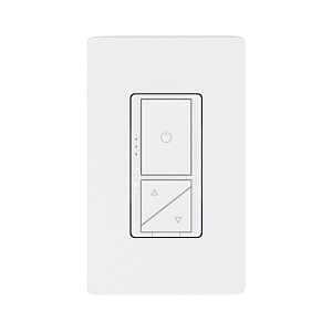 Feit Electric DIM/BUTTON/WIFI Dimmer Switch with Remote, 1-Pole, 3-, 4-Way, 120 V, 60 Hz, Wi-Fi, Hardwired, White