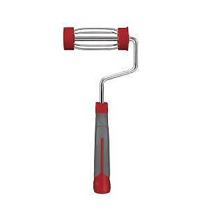 Wooster SHERGRIP Series R014-4 Roller Frame, 4 in L Roller, Ergonomic Grip, Soft Handle