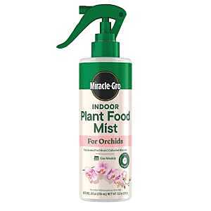 Miracle-Gro 200195 Orchid Plant Food Mist, 8 oz Bottle, Liquid, 0.02-0.02-0.02 N-P-K Ratio
