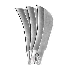 Klein Tools 44219 Replacement Blade, 3-1/4 in L, Stainless Steel, Hawkbill Edge