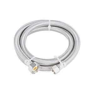 48‑Inch 3/8"‑to‑1/2" Stainless Steel Compression Coupling (FIP)