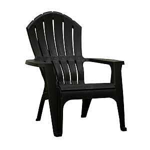 Adams RealComfort 258499 Adirondack Chair, 30 in W, 34 in D, 37-1/2 in H, Polypropylene Seat, Polypropylene Frame