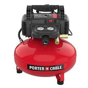 Porter‑Cable C2002‑ECOM 6‑Gal Portable Electric Air Compressor – 0.8 hp, 150 psi, Oil‑Free