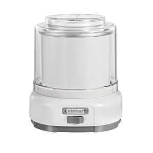 Hamilton Beach 68880 Ice Cream Maker, 1.5 qt, 13.5 W, On/Off Button Control, Thermoplastic Housing Material, White