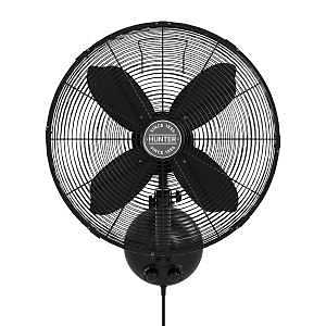 Hunter 97318 Wall Fan, 120 V, 16 in Dia Blade, 4-Blade, 3-Speed, 1959 cfm Air, Black